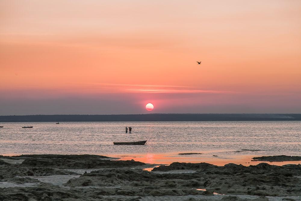 sunset matemo island quirimbas mozambique