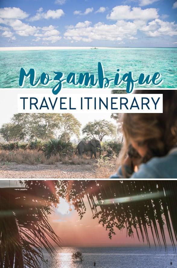 mozambique travel guide three week itinerary