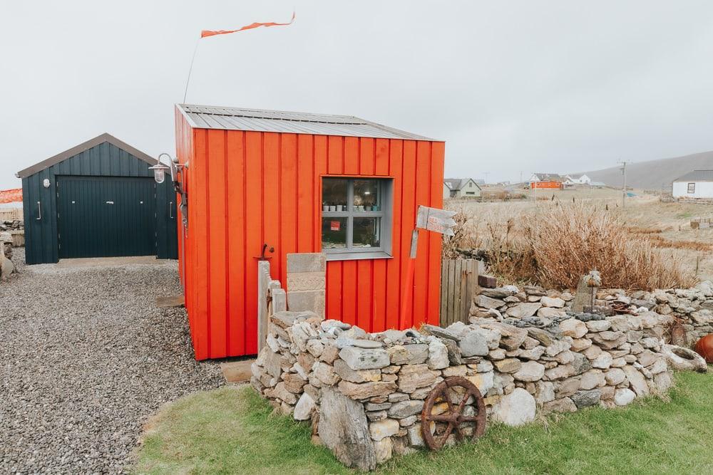 shetland craft trail red houss