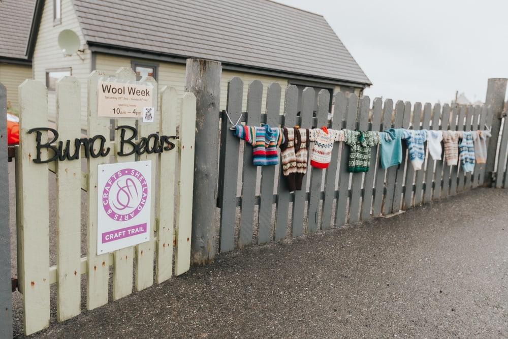 Burra Bears craft trail shetland