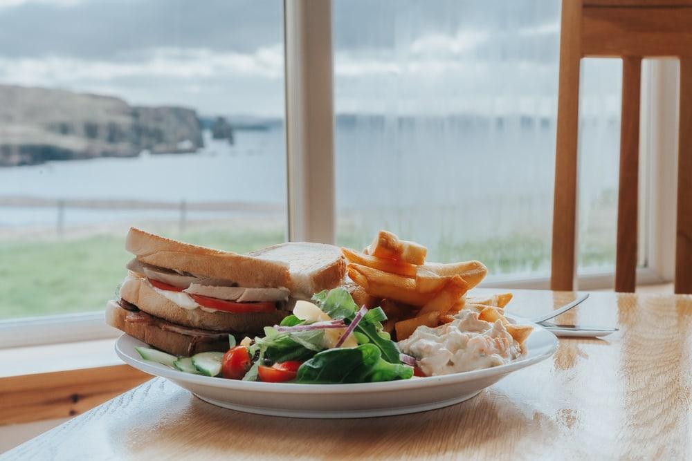 braewick cafe and caravan park st magnus bay view shetland