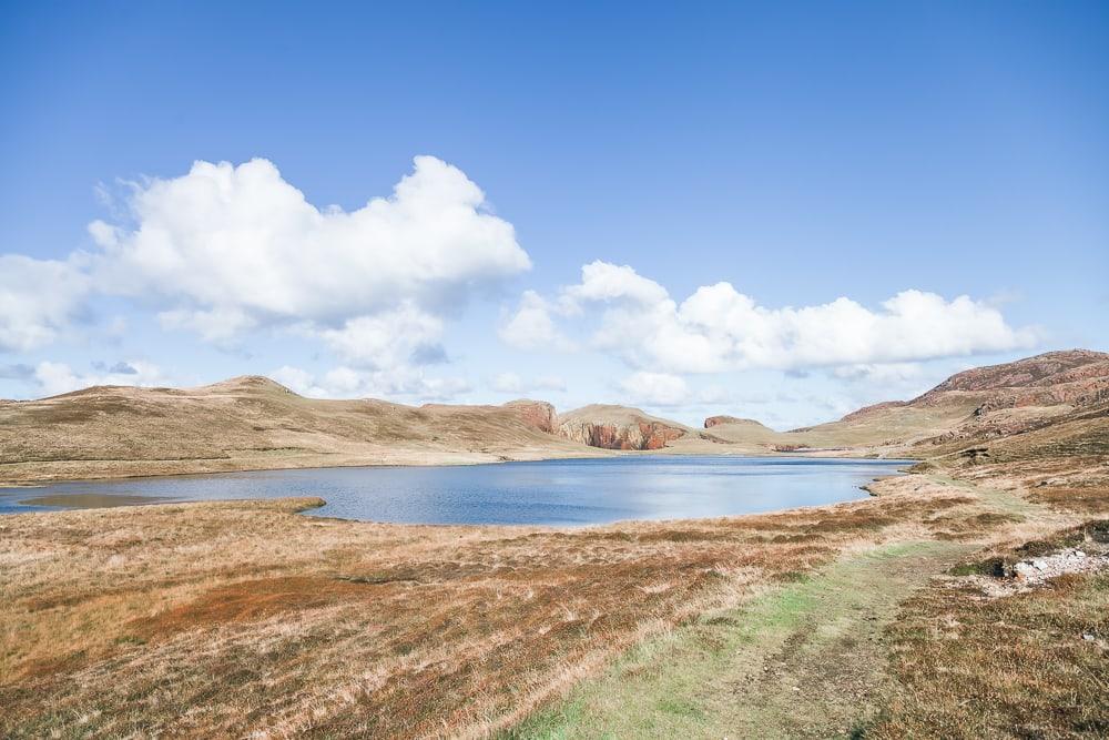 hams of roe on muckle roe coastal walk shetland