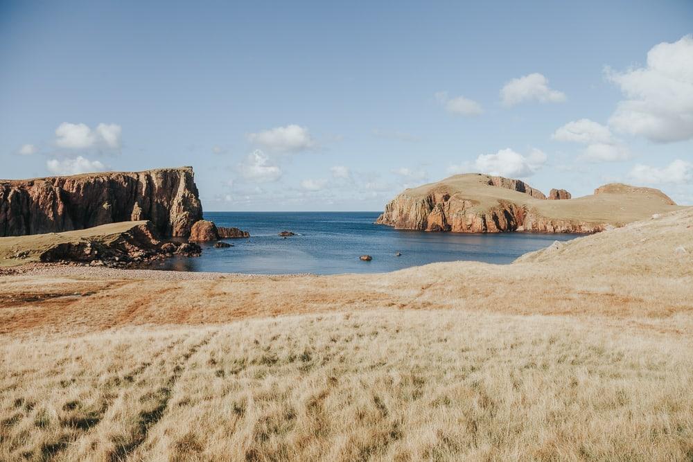 hams of roe on muckle roe coastal walk shetland