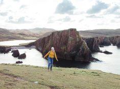 hams of roe on muckle roe coastal walk shetland