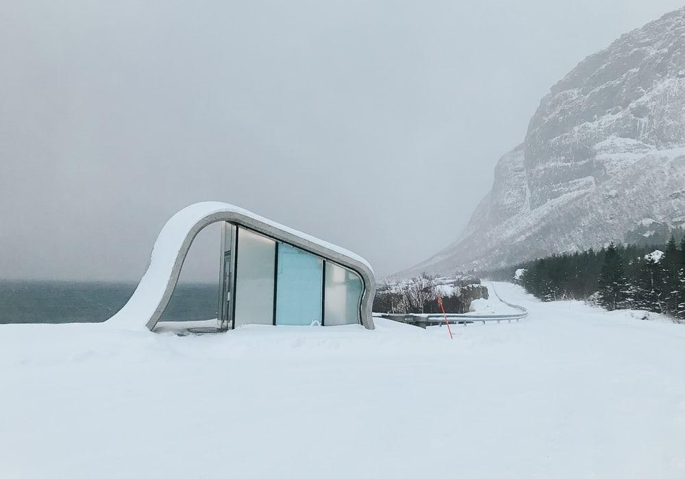 helgeland coast public toilet norway