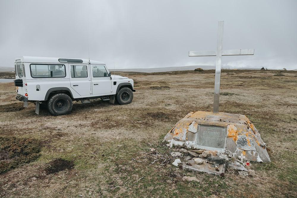 falkland islands battlefield tour