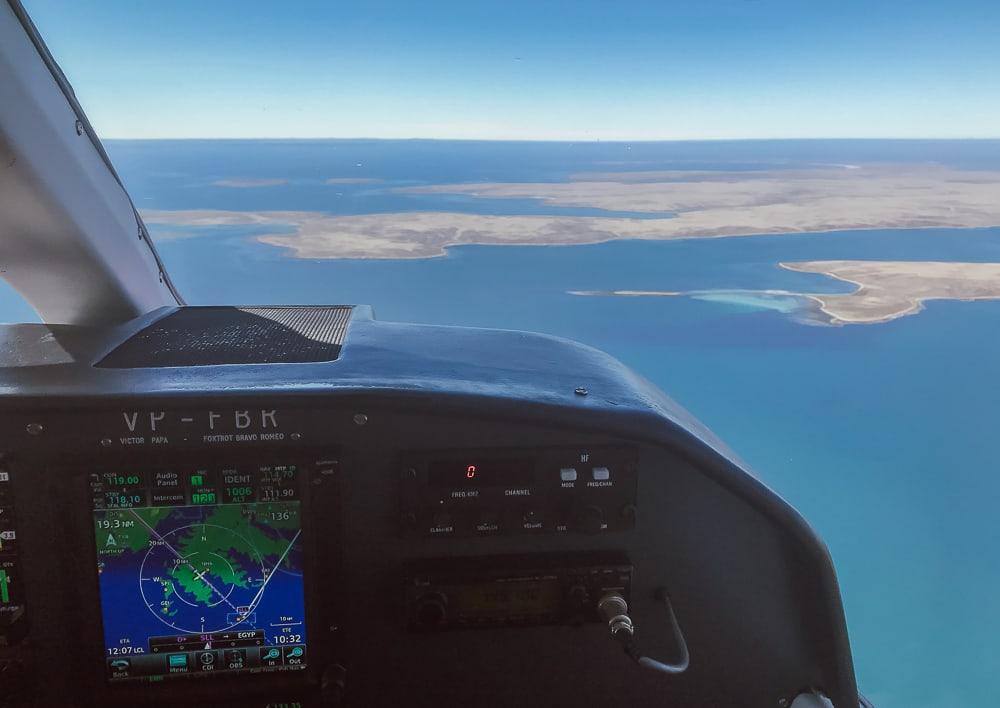 views from figas islander flights falklands