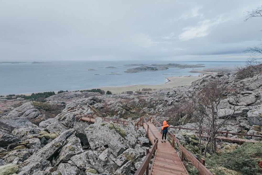 vega vegatrappa hike norway