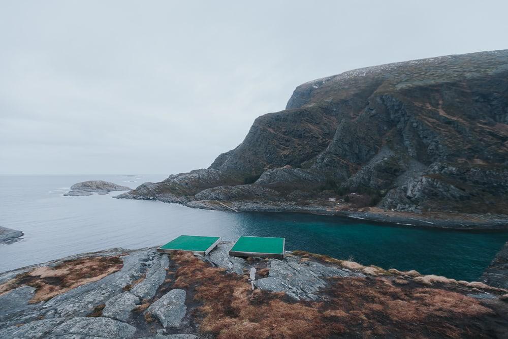 Lovund golf driving range helgeland norway