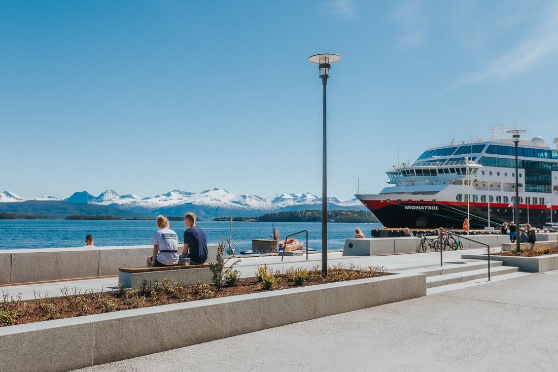 molde, norway in may