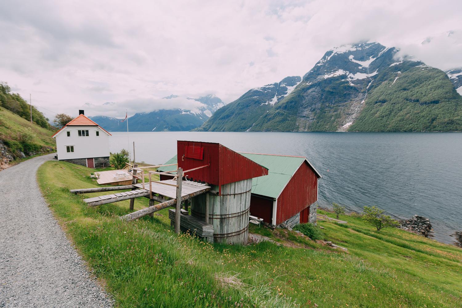 trandal hjørundfjorden norway