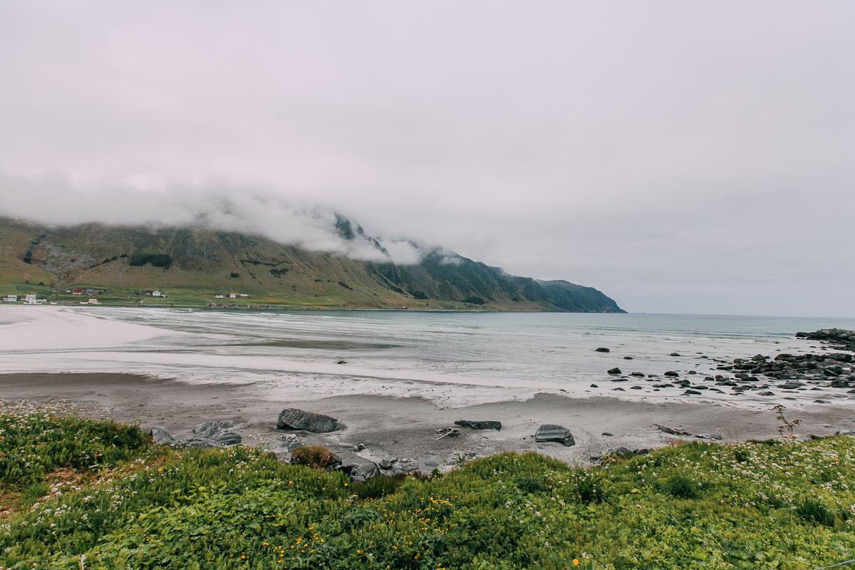 refviksanden beach vågsøy vestland norway