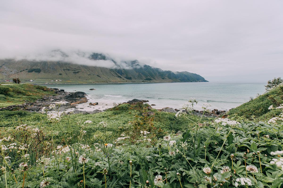 refviksanden beach vågsøy vestland norway