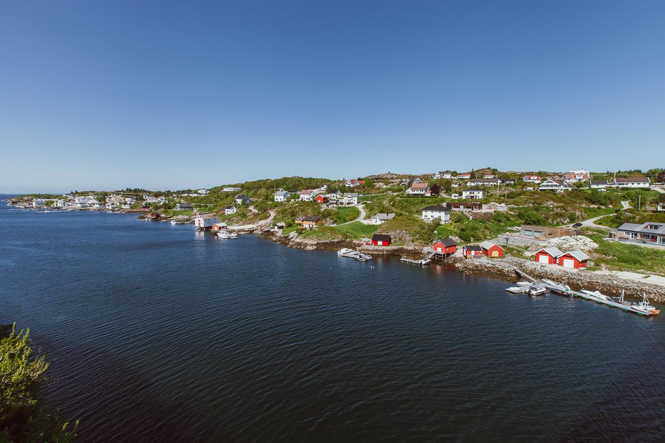 Halten fishing village Hitra, Norway