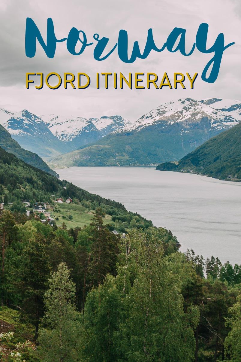 2 - 3 week Norway fjord itinerary including Trondheim, Røros, the Atlantic Ocean Road, Trollstigen, and the fjords