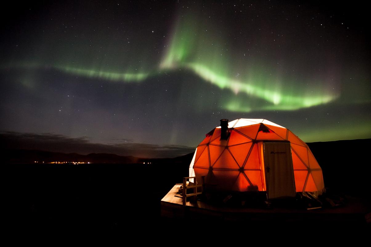 northern lights igloo hotel finnmark norway