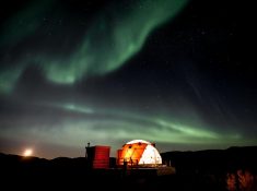 arctic dome kokelv finnmark norway