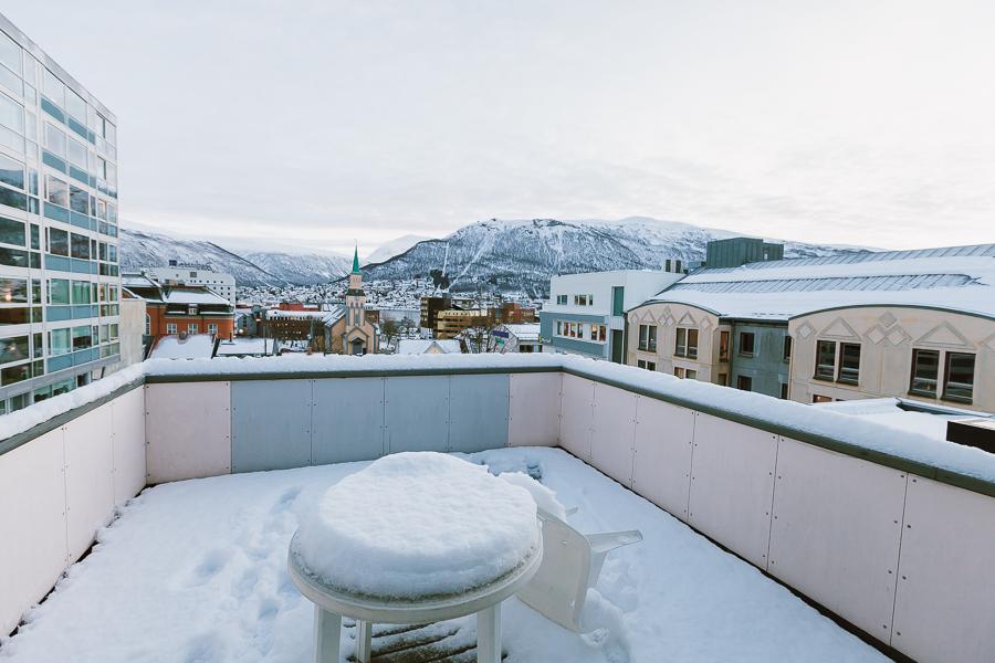 heart my backpack apartment Tromsø Norway