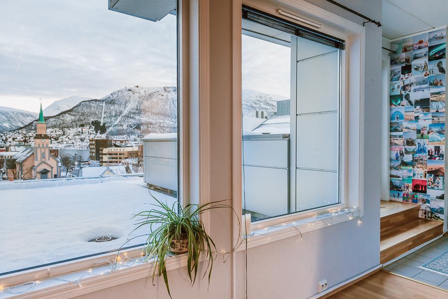 Norwegian apartment tour Tromsø