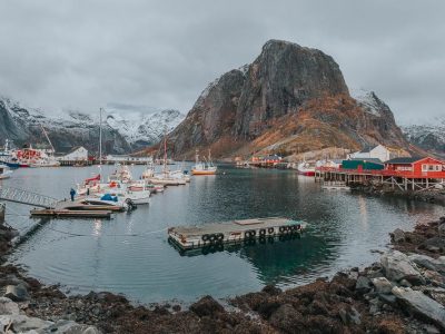 lofoten in winter