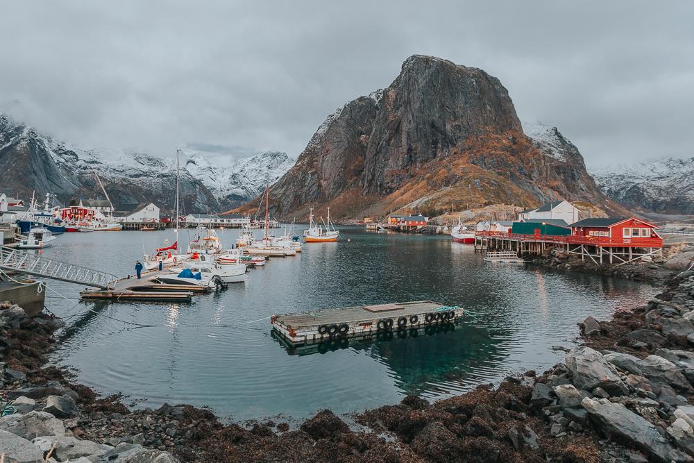 lofoten in winter