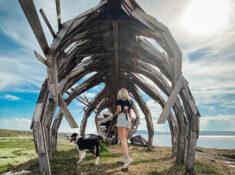 Drakkar - Leviathan sculpture vardø norway