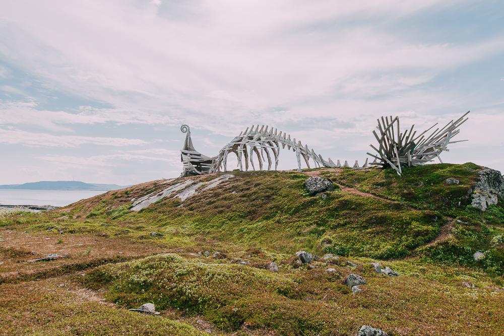 Drakkar - Leviathan sculpture vardø norway