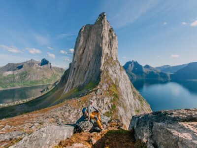 hesten hike senja norway segla view