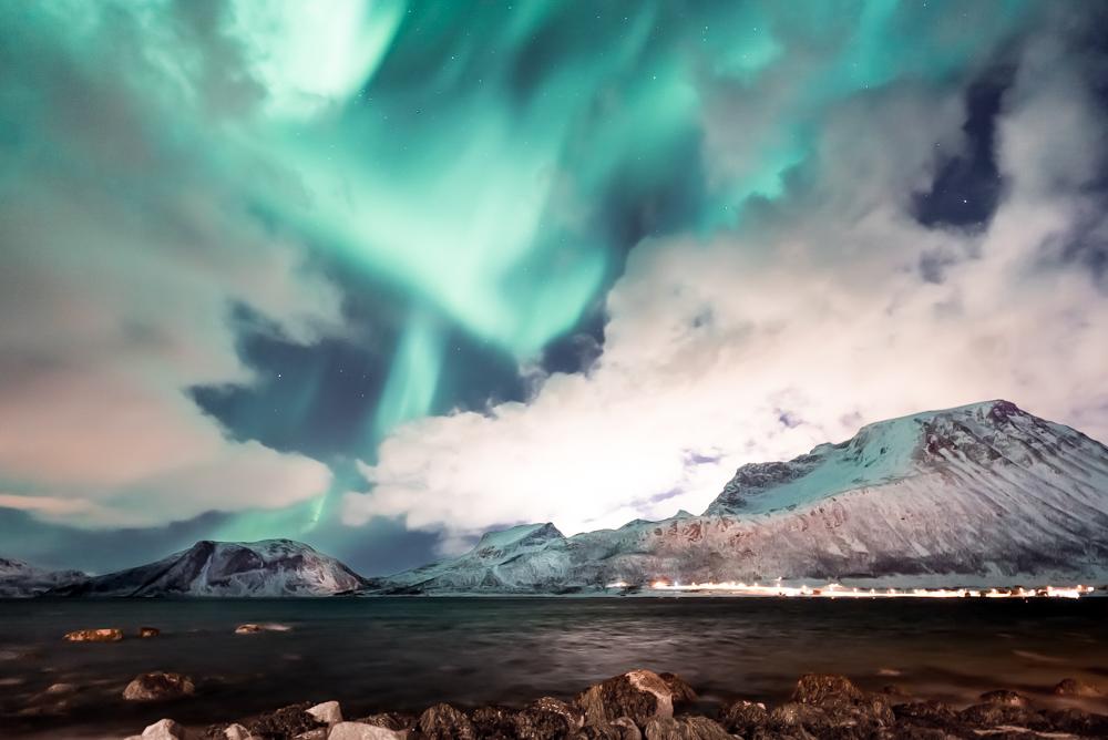 northern lights in Tromso Norway