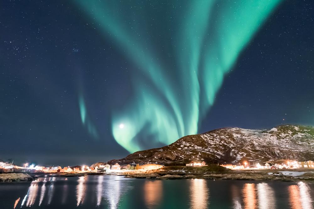 northern lights in Tromso Norway