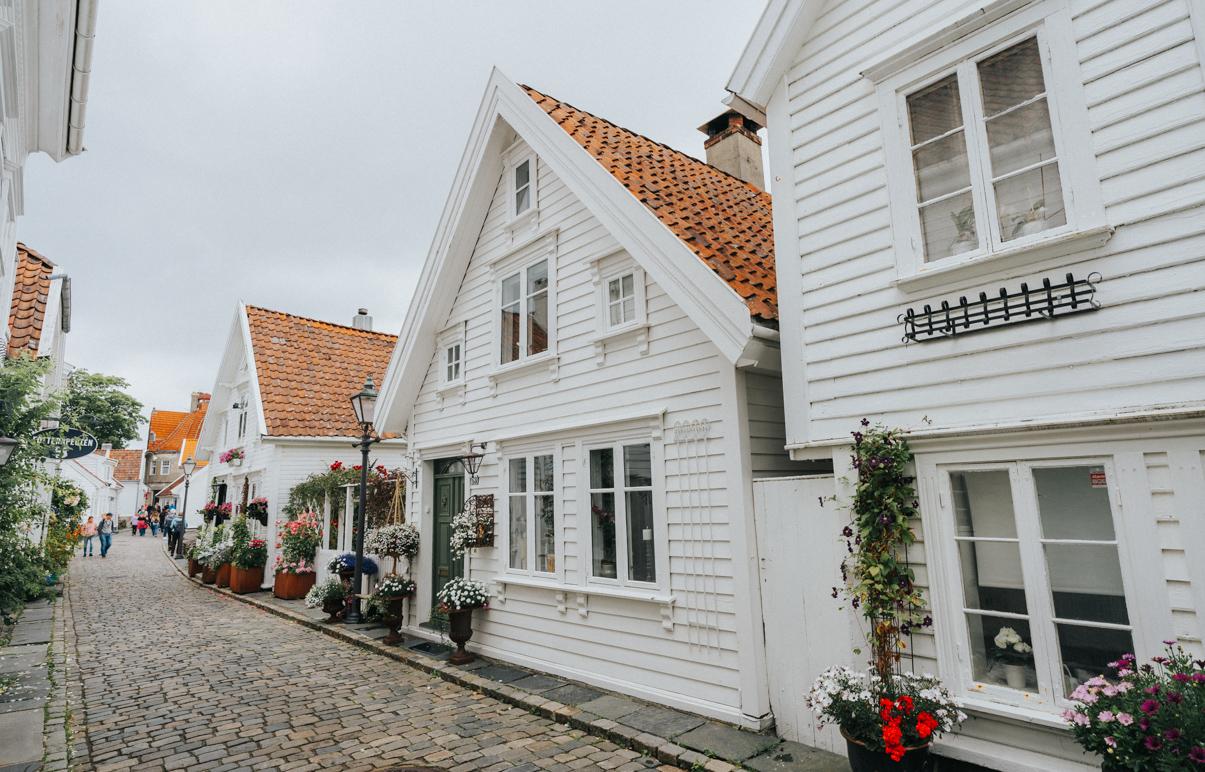 old town Stavanger Norway