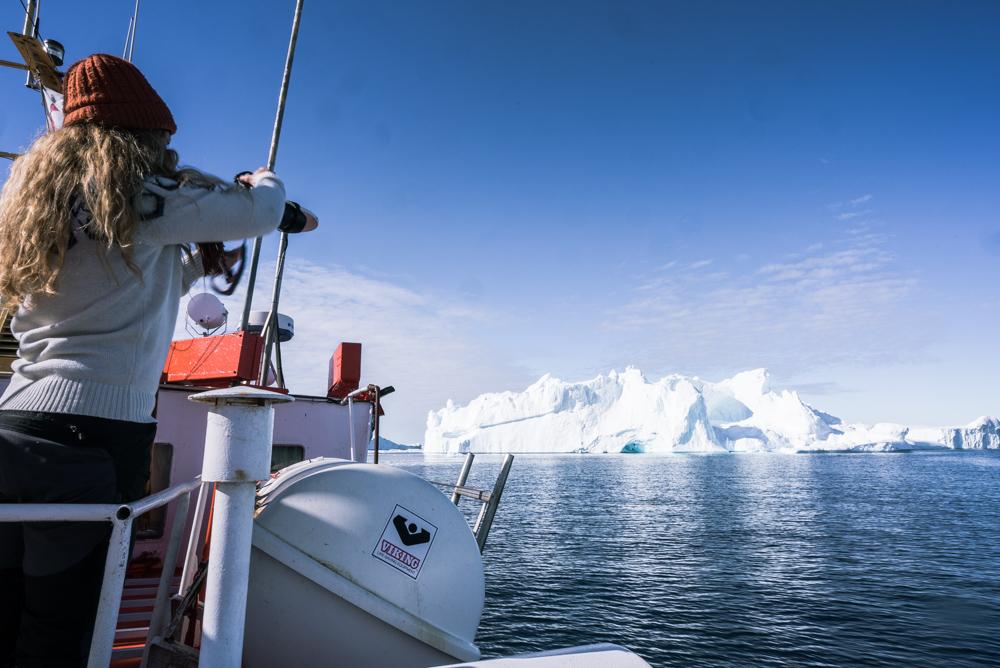 Icebergs Ilulissat Icefjord Greenland