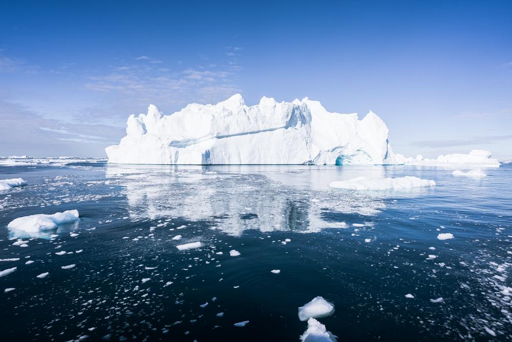 Icebergs Ilulissat Icefjord Greenland
