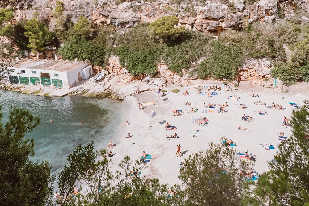 cala pi mallorca beach