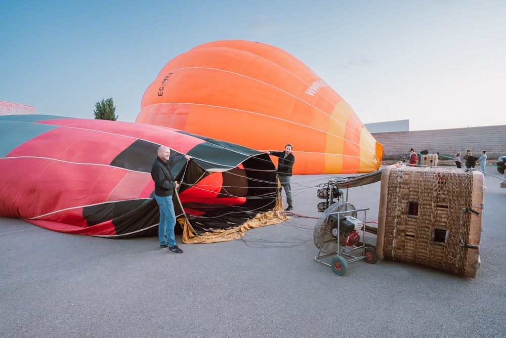 hot air ballooning mallorca