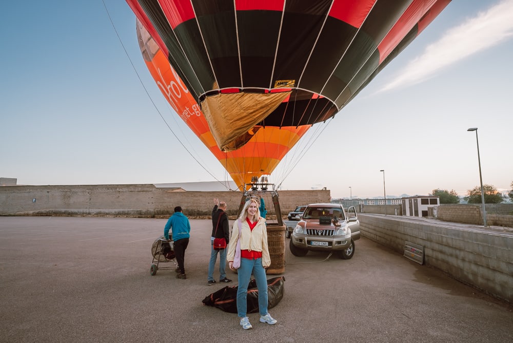 hot air balloon mallorca