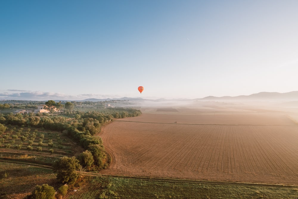 Hot Air Balloon in Mallorca