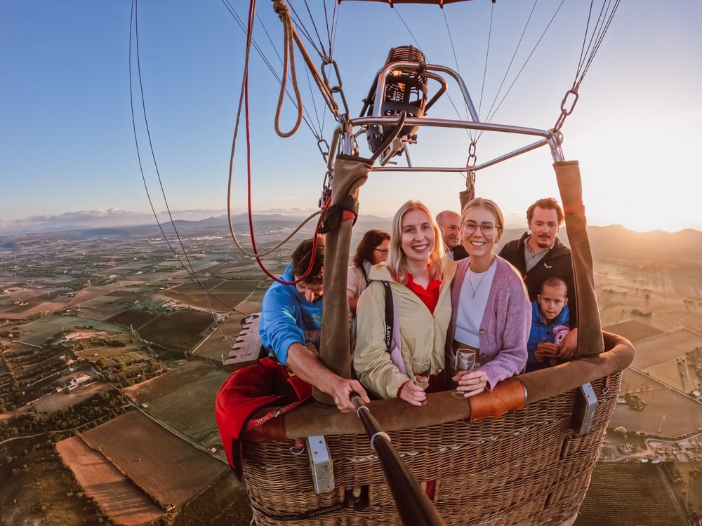 mallorca hot air balloon