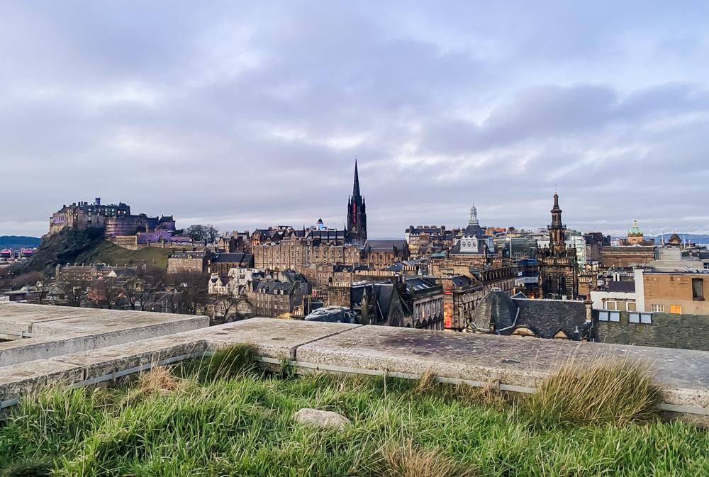 national museum of scotland rooftop terrace view