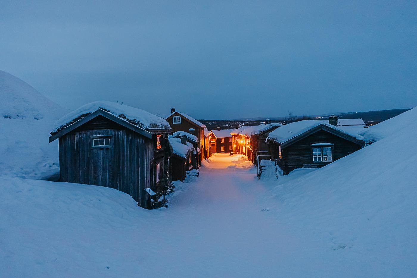 Røros in winter