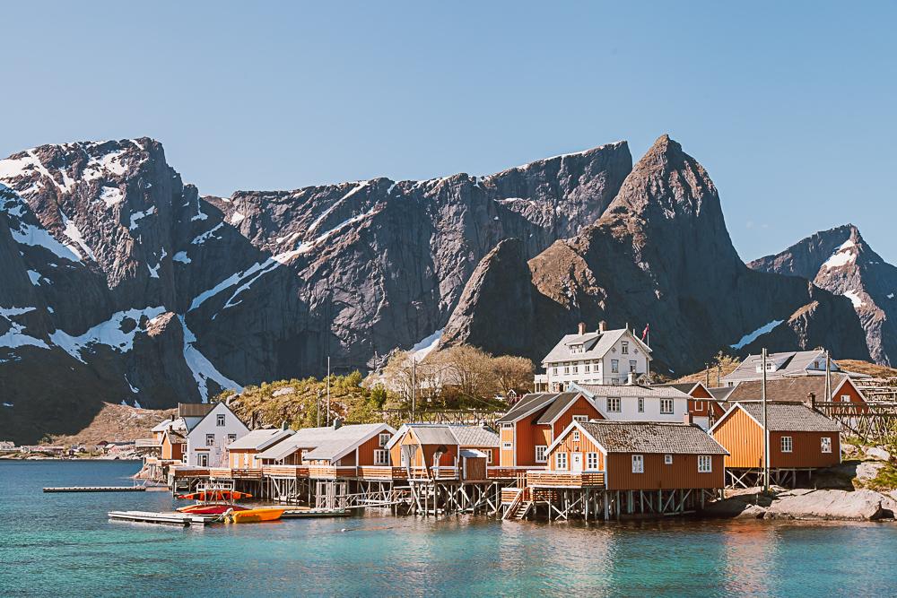 Reine rorbuer fisherman's cabins