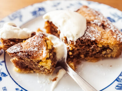 Living the Scenic Life Almond Cake a delectable Scandinavian dessert