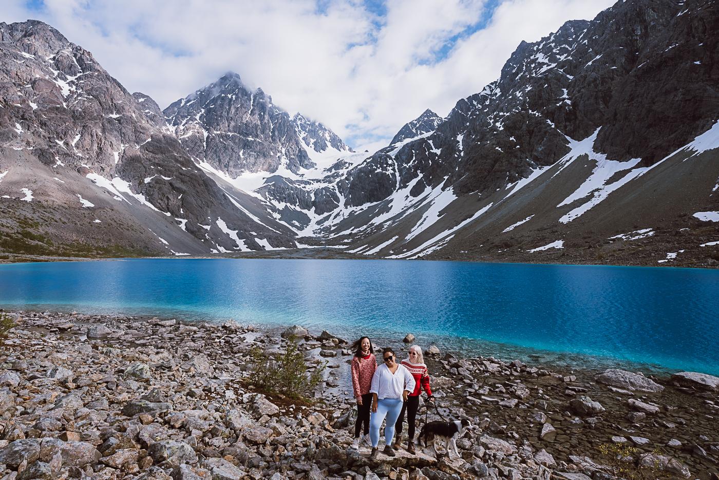 blåisvatnet lyngen norway