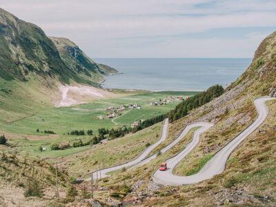 hoddevik beach road norway