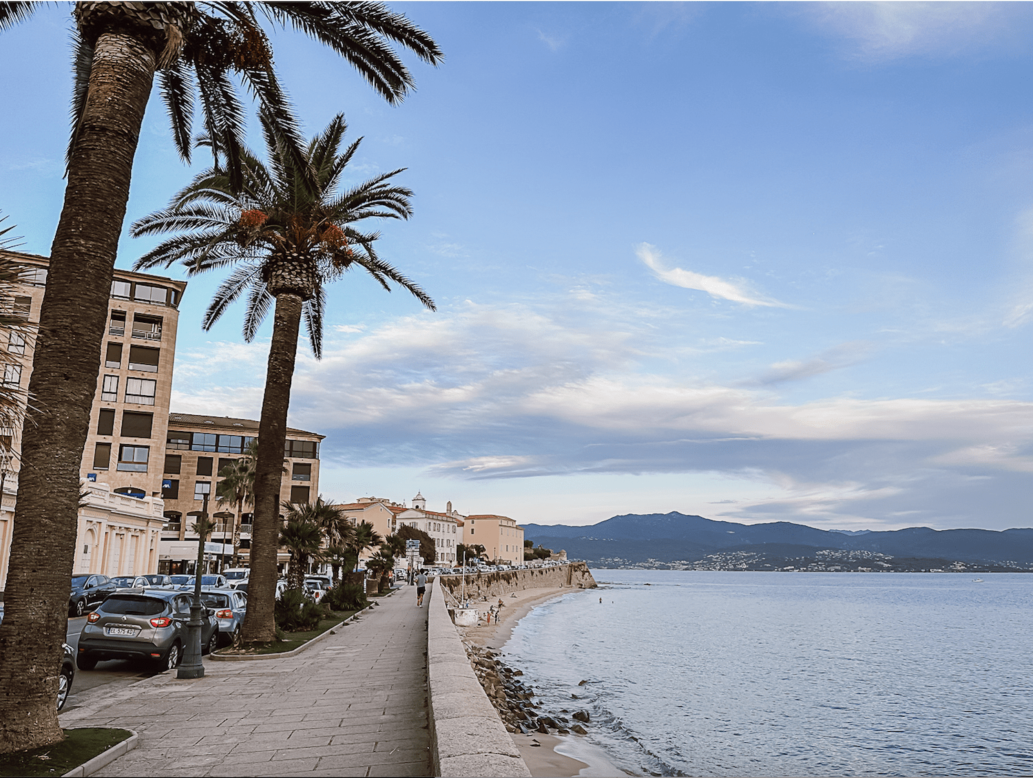 Ajaccio beach