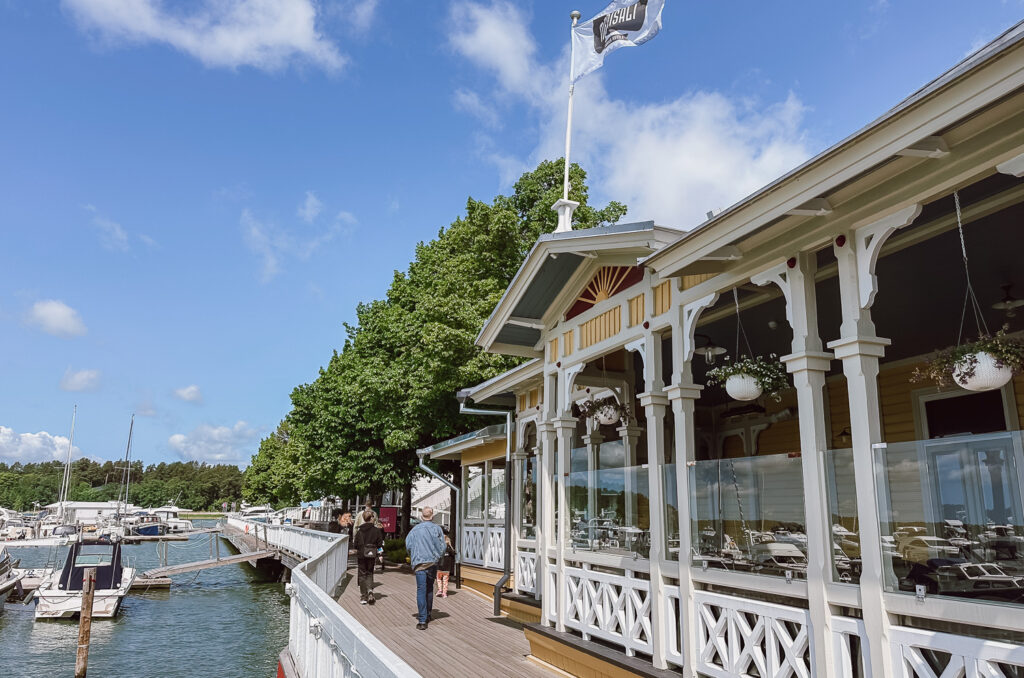 Merisali restaurant in Naantali, Finland