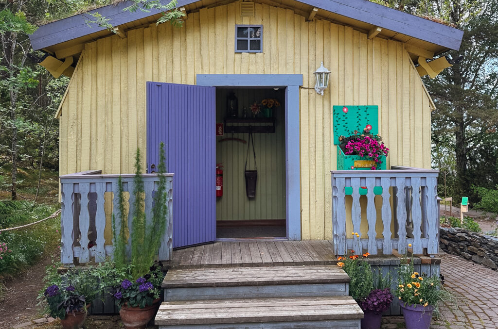 Hemulen’s house in Moominworld in Finland