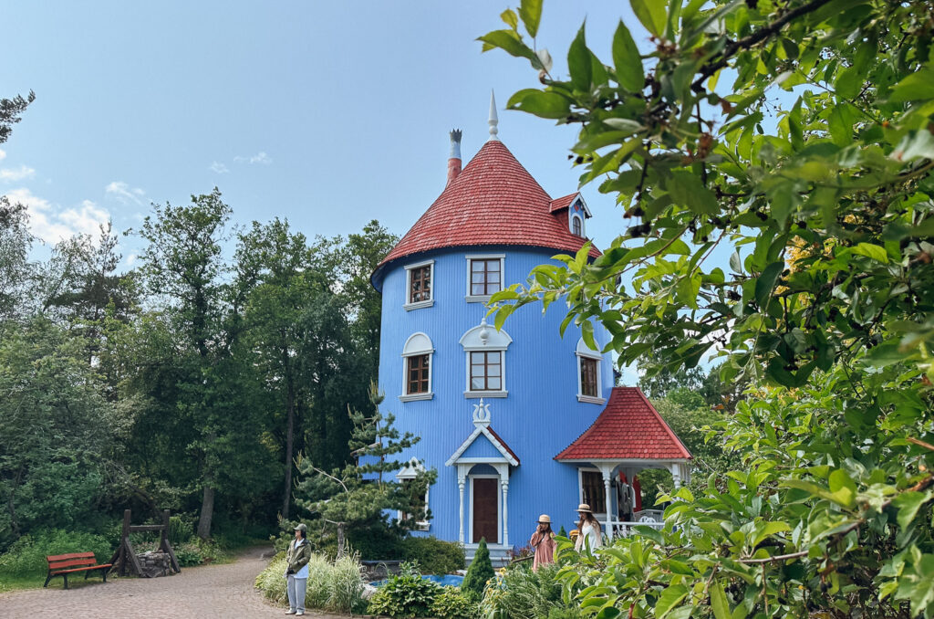 Moominhouse in Moominworld, Naantali Finland
