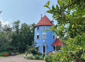 Moominhouse in Moominworld, Naantali Finland