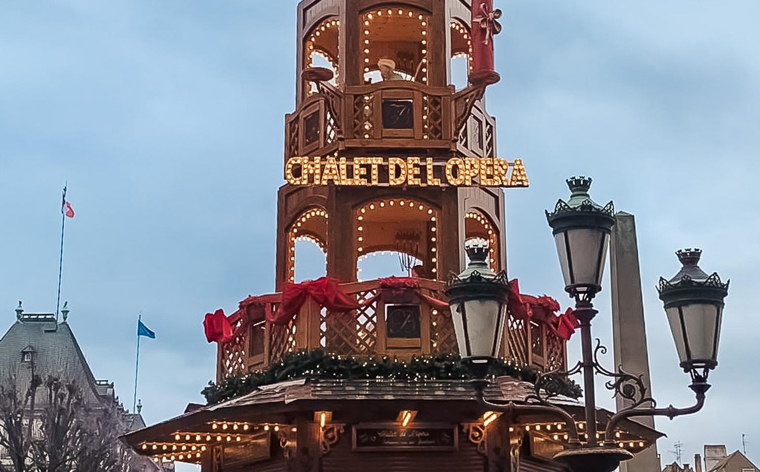 chalet de l'opera strasbourg christmas market france